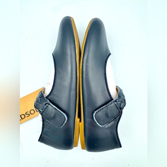 Old Soles NWT Navy Mary Jane with Braided Velcro Strap EU Size 30 /USA size 12 - Picture 7 of 7